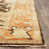 Safavieh Osh115 Hand Knotted  Rug Brown / Rust OSH115A-CNR