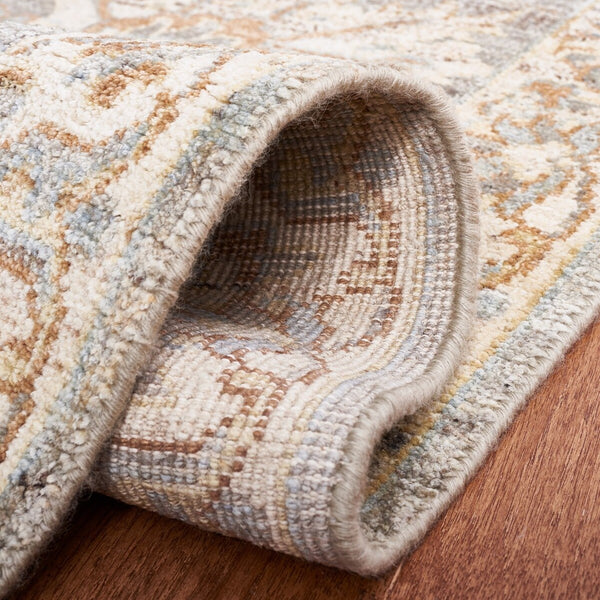 Safavieh Oushak 130 Hand Knotted Traditional Rug Grey / Ivory OSH130F-9