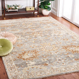 Safavieh Oushak 130 Hand Knotted Traditional Rug Grey / Ivory OSH130F-9