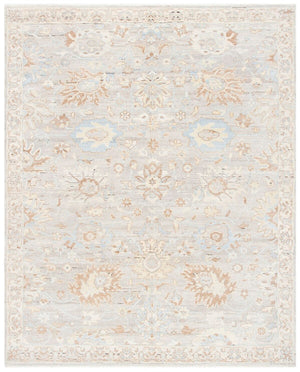 Safavieh Oushak 130 Hand Knotted Traditional Rug Grey / Ivory OSH130F-9