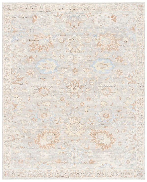Safavieh Oushak 130 Hand Knotted Traditional Rug Grey / Ivory OSH130F-9