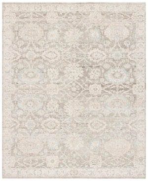 Safavieh Oushak 133 Hand Knotted Traditional Rug Grey / Ivory OSH133F-9