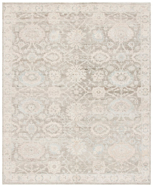 Safavieh Oushak 133 Hand Knotted Traditional Rug Grey / Ivory OSH133F-9