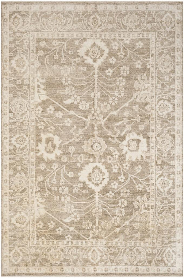Safavieh Oushak 601 Hand Knotted  Rug Grey / Grey OSH601C-9