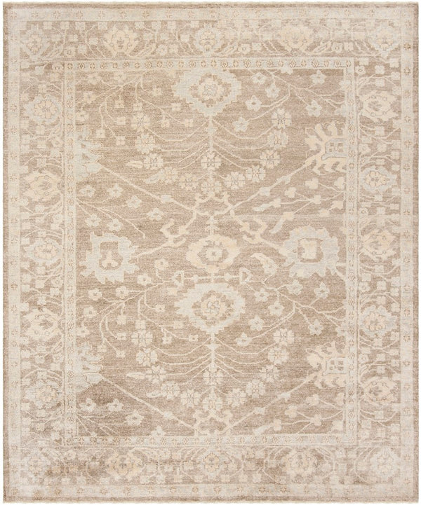 Safavieh Oushak 601 Hand Knotted  Rug Grey / Grey OSH601C-9