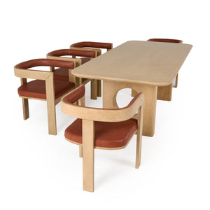 VIG Furniture Nova Domus Oshana - Modern White Oak Dining Table VGMA-MIT-5351-DT