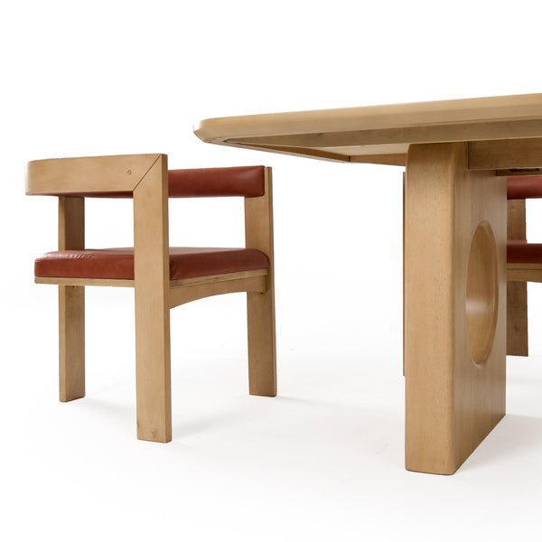 VIG Furniture Nova Domus Oshana - Modern White Oak Dining Table VGMA-MIT-5351-DT