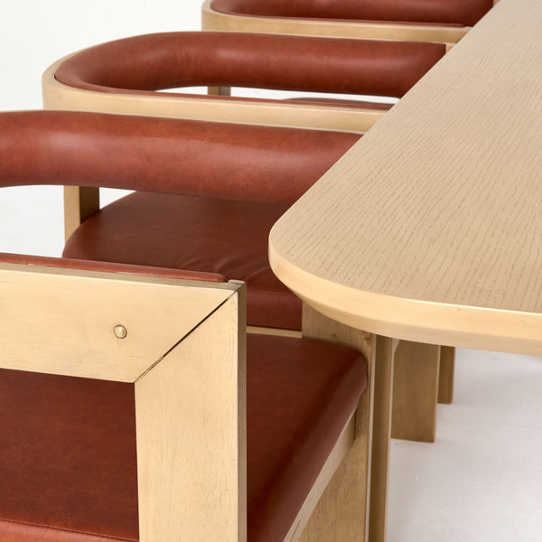 VIG Furniture Nova Domus Oshana - Modern White Oak Dining Table VGMA-MIT-5351-DT