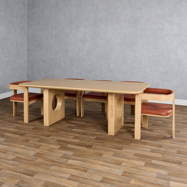 VIG Furniture Nova Domus Oshana - Modern White Oak Dining Table VGMA-MIT-5351-DT