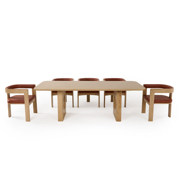 VIG Furniture Nova Domus Oshana - Modern White Oak Dining Table VGMA-MIT-5351-DT