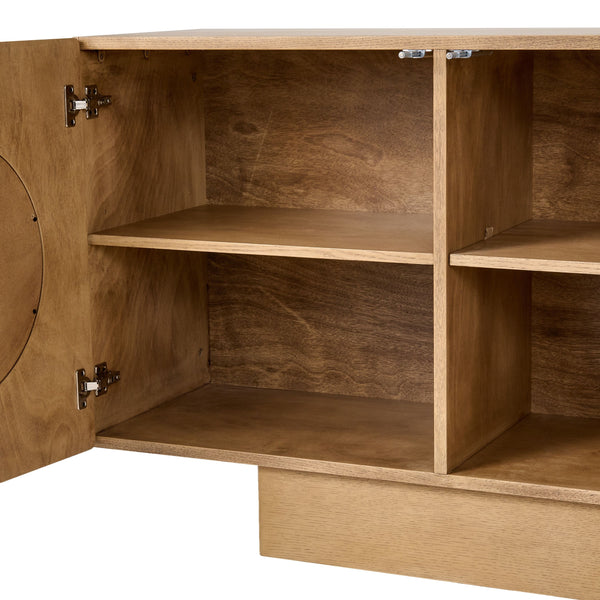 VIG Furniture Nova Domus Oshana - Modern White Oak Buffet VGMABH-751