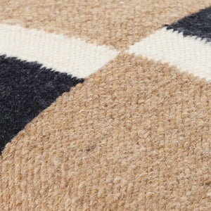 Surya Osmund 18"X18" Luxurious Accent Pillow - Cozy Wool-cotton Blend For Elegant Living Room Decor Beige Wool,Cotton,Cotton Osm002-2222d