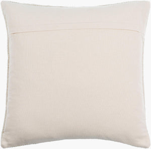 Surya Osmund 18"X18" Luxurious Accent Pillow - Cozy Wool-cotton Blend For Elegant Living Room Decor Brown Wool,Cotton,Cotton Osm004-1818p