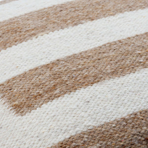 Surya Osmund 18"X18" Luxurious Accent Pillow - Cozy Wool-cotton Blend For Elegant Living Room Decor Brown Wool,Cotton,Cotton Osm004-1818p