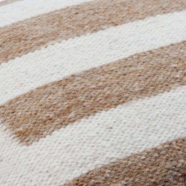 Surya Osmund 18"X18" Luxurious Accent Pillow - Cozy Wool-cotton Blend For Elegant Living Room Decor Brown Wool,Cotton,Cotton Osm004-1818p