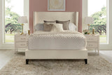 Parker House Parker Living Sleep Angel - Himalaya Ivory Queen Bed Himalaya Ivory Natural 100% Polyester (W) BANG#8000-2-HMI