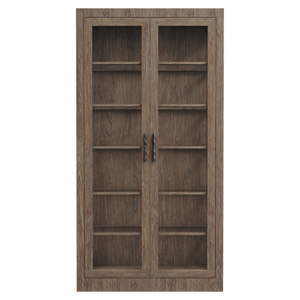 Bernhardt Bernhardt Casa Paros Display Cabinet With Playa Finish, Tempered Glass Shelves & Soft Touch Lighting 317814