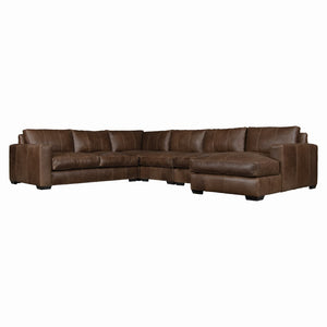 Bernhardt Dawkins Leather Sectional K1719 K1719