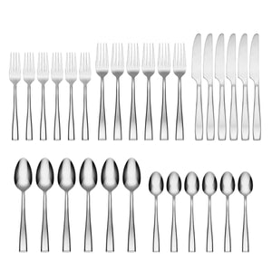 Lenox Cambridge Cali Mirror 30-Piece Flatware Set NO COLOR METAL 219230CSLG40