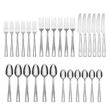 Lenox Cambridge Cali Mirror 30-Piece Flatware Set NO COLOR METAL 219230CSLG40