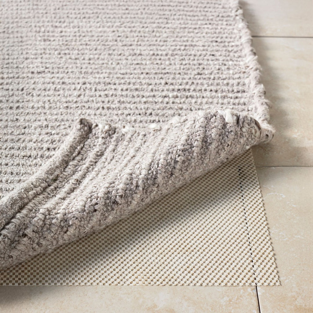 Livabliss Outdoor Pad Weather Resistant Polyester Rug Gripper for Patios Decks Hard Surfaces Ivory, Cream 8' x 10' OTG-810