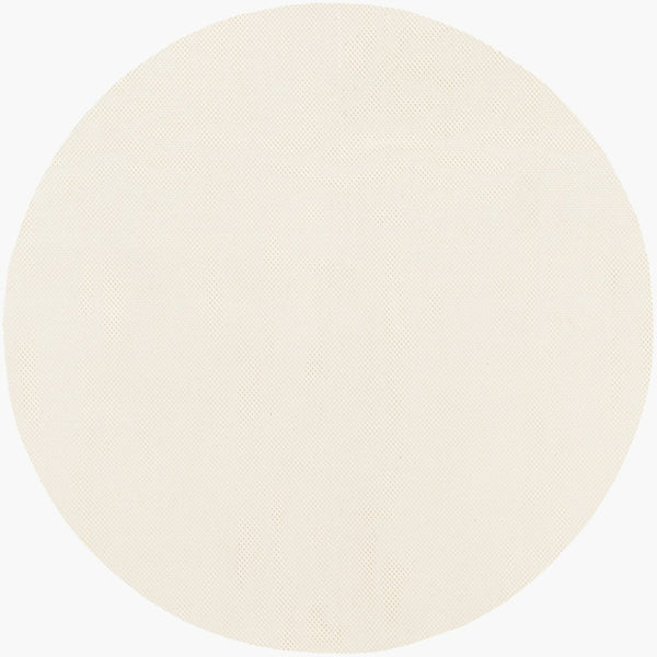 Livabliss Outdoor Pad Weather Resistant Polyester Rug Gripper for Patios Decks Hard Surfaces Ivory, Cream 8' x 8' OTG-8RD