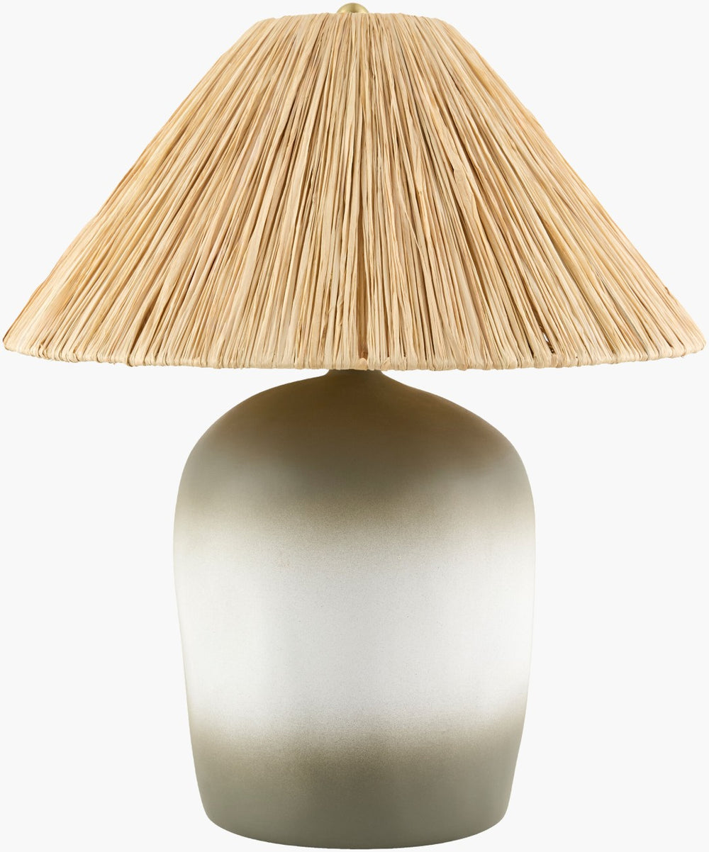 Livabliss Otahu Woven Seagrass Felt Table Lamp Arts and Crafts Organic Texture Warm Ambient Glow OTH-007
