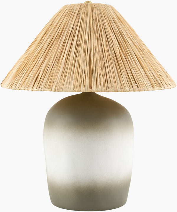 Livabliss Otahu Woven Seagrass Felt Table Lamp Arts and Crafts Organic Texture Warm Ambient Glow OTH-007