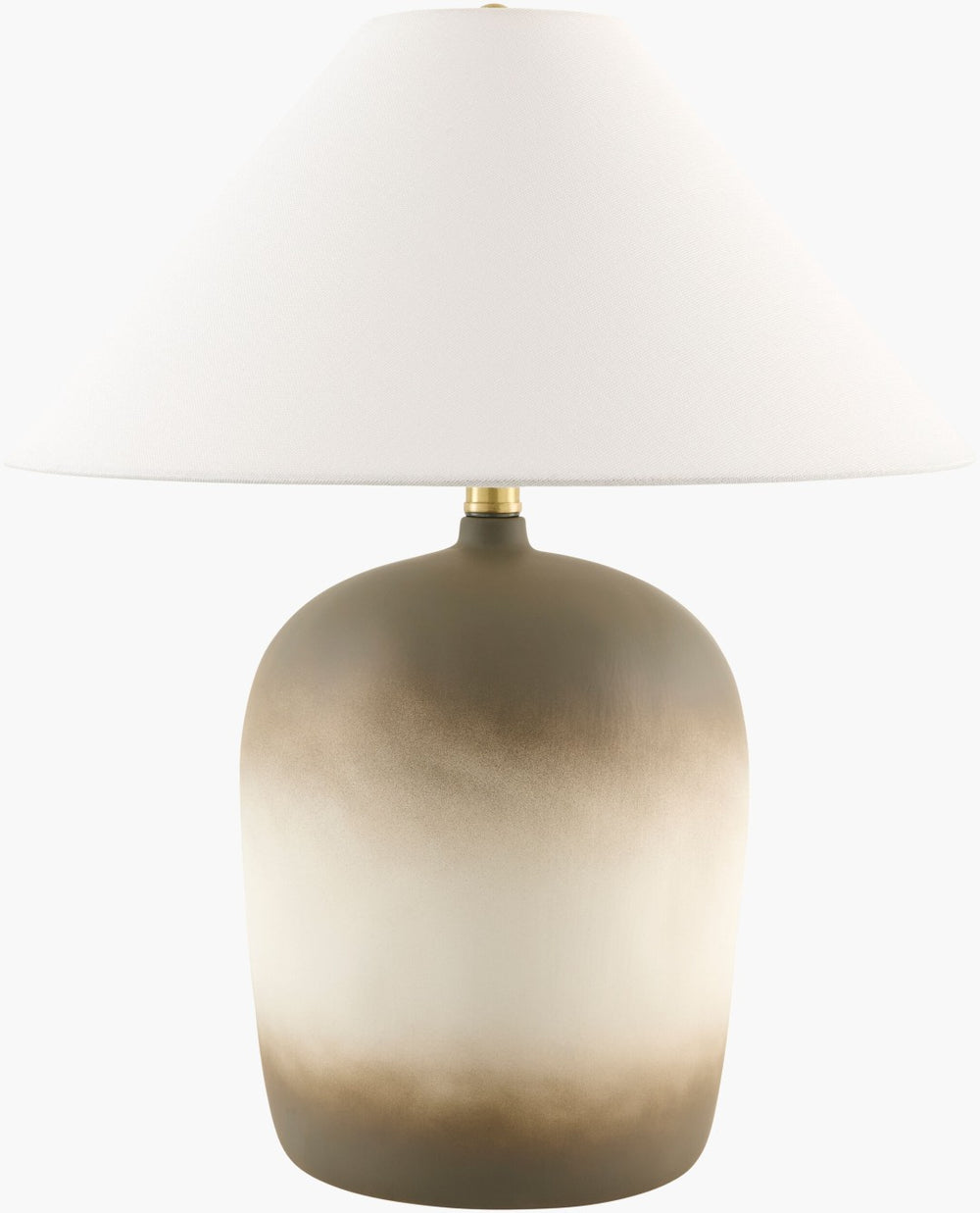 Livabliss Otahu Arts and Crafts Table Lamp with Linen Felt Shade for Classic Living Spaces OTH-008
