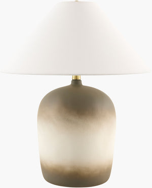 Livabliss Otahu Arts and Crafts Table Lamp with Linen Felt Shade for Classic Living Spaces OTH-008