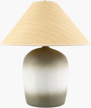 Livabliss Otahu Handcrafted Felt Seagrass Metal Table Lamp Arts and Crafts Style Accent Light OTH-009