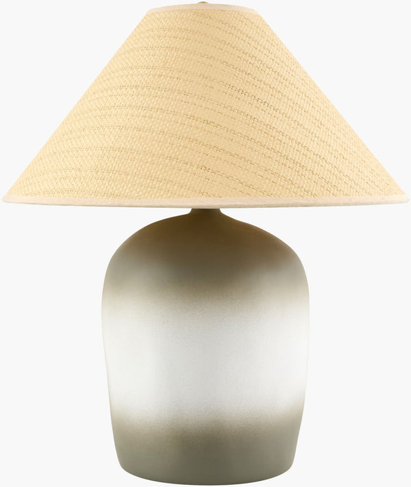 Livabliss Otahu Handcrafted Felt Seagrass Metal Table Lamp Arts and Crafts Style Accent Light OTH-009