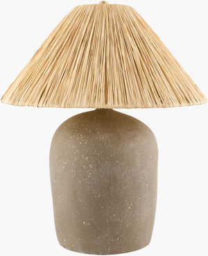 Livabliss Otahu Artisan Felt Seagrass Table Lamp Arts and Crafts Style for Living Rooms OTH-016