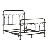 Homelegance By Top-Line Gracen Casted Knot Metal Bed Brown Metal