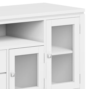 English Elm Cosmopolitan 72" Wide White Tv Media Stand – Modern Storage Solution For Stylish Living Rooms B136P158556