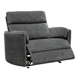 Parker House Parker Living Radius Xl - Mediterranean Extra Wide Power Glider Recliner Mediterranean 100% Polyester (W) MRAD#812GP-XL-MED