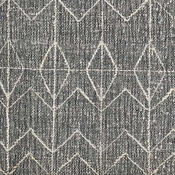 Livabliss Otto Artisan Woven Wool Cotton Jute Area Rug Neutral Texture for Entryway or Bedroom Black, Ivory 2' x 3' OTT2301-23