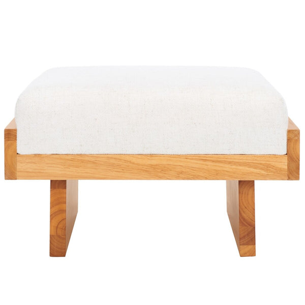 Safavieh Tarilynn Ottoman Cream / Natural OTT3400B