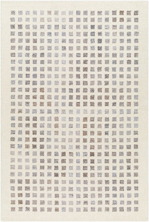 Livabliss Ottawa Hand-tufted Recycled Wool Accent Rug for Entryway or Layered Scandinavian Decor Beige, Gray 2' x 3' OTW2300-23