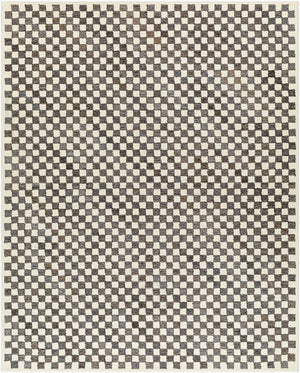 Livabliss Ottawa Hand Tufted Wool Blend Area Rug Eco Friendly Medium Pile Entryway Accent Beige, Dark Bro 8' x 10' OTW2301-810