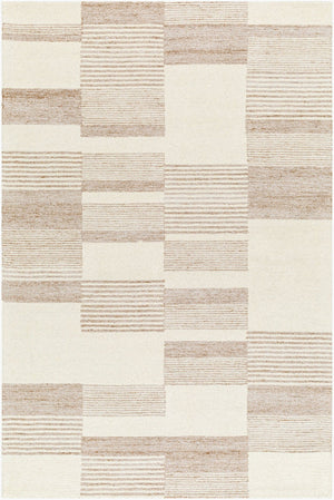 Livabliss Ottawa Hand Tufted Wool Blend Accent Rug Eco Friendly Entryway Bedside Floor Mat Beige, Tan 2'6" x 8' OTW2303-268