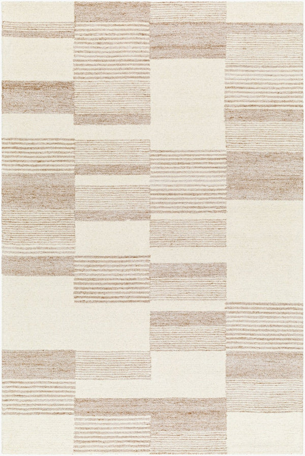 Livabliss Ottawa Hand Tufted Wool Blend Accent Rug Eco Friendly Entryway Bedside Floor Mat Beige, Tan 2'6" x 8' OTW2303-268