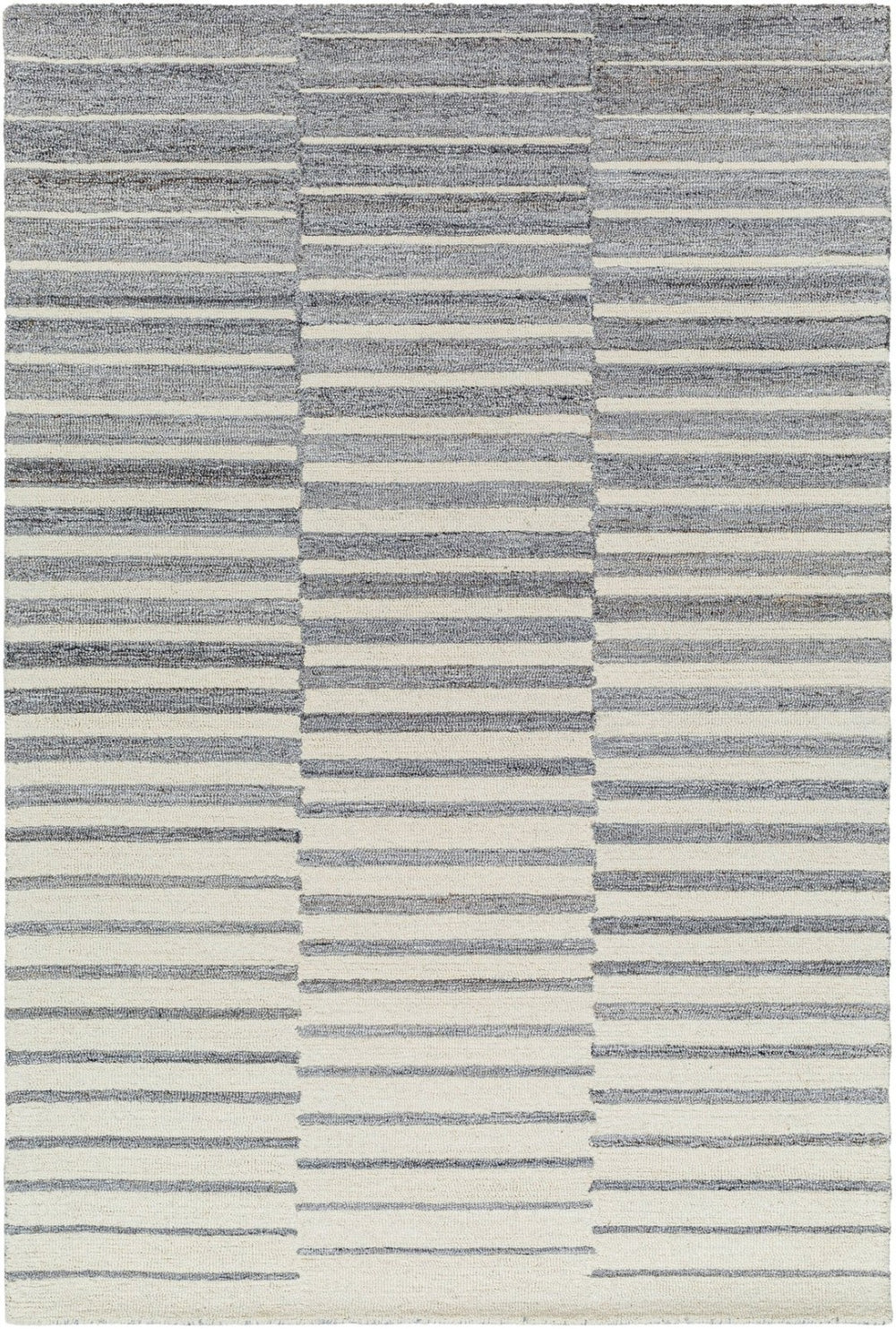 Livabliss Ottawa Hand Tufted Wool Blend Area Rug Eco Friendly Medium Pile Accent Mat Beige, Gray 2' x 3' OTW2306-23