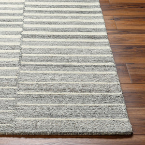 Livabliss Ottawa Hand Tufted Wool Blend Area Rug Eco Friendly Medium Pile Accent Mat Beige, Gray 2' x 3' OTW2306-23