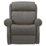 McGwire Power Motion Chair 292RLGO Grey Leather Bernhardt