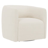 Bernhardt Aline Fabric Swivel Chair 5558-000 White B6923S_5558-000 Bernhardt