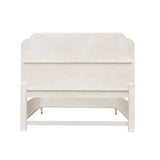 Grace Upholstered King Bed White with Opulent Opal Finish P377-BR-K3 Pulaski Furniture