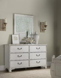 Hooker Furniture Charleston Six-Drawer Dresser 6750-90101-06 6750-90101-06