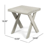 Christopher Knight Home® - Noble House - Eaglewood Outdoor Acacia Wood Side Table