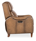 Carrington Power Recliner w/Power Headrest Brown RC819-PH-078 Hooker Furniture